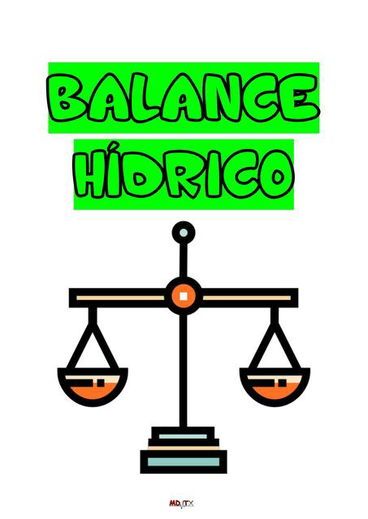 Resúmenes de Balance hídrico | Descarga apuntes de Balance hídrico
